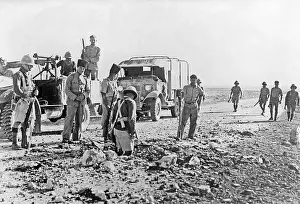 Mandate: British patrol at Nablus after an attack, 1938