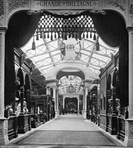 Universelle: British Pavilion, 1899 Exposition Universelle, Paris, France