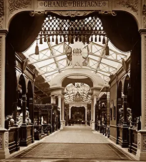 Universelle: British Pavilion, 1899 Exposition Universelle, Paris, France