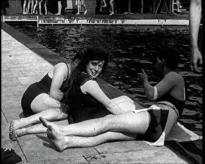 British Pathé Ltd: British People Laying and Relaxing By the Side