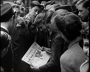 Announcing: British People Reading Newspapers Announcing