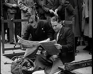 Announcing: British People Reading Newspapers Announcing