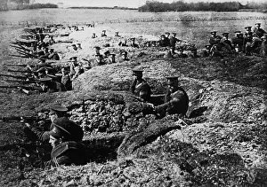 Chapelle: British positions at Neuve Chapelle, 1915