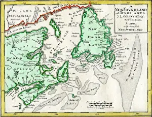Homann: British Possessions in America