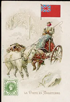 Deter: British Postman in Snow