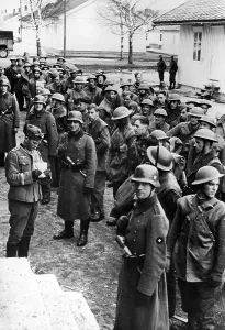 Trondheim: British prisoners of war in Trondheim, 1940