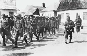 Sailly: British prisoners WWI
