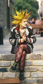 Punk: British punk girl