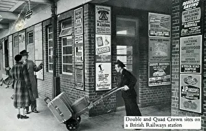 Quad: British Railways Poster Site Advertising Card