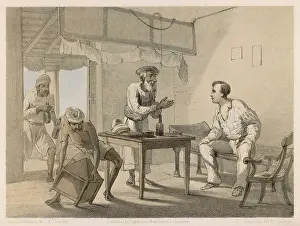 Curry: British raj, man brought refreshments 1860