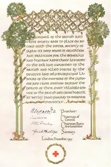 Cockerell: British Red Cross Society Facsimile