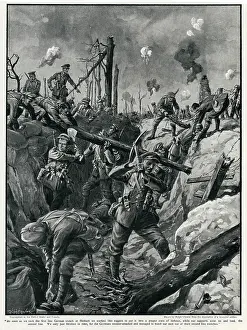 Hulluch: British refashioning a German trench, WW1