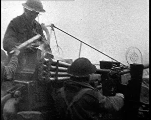 Onset: British Repeating Artillery Gun Firing During