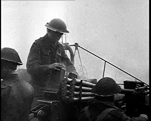 Onset: British Repeating Artillery Gun Firing During