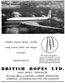 Swaged: British Ropes Control Cables & Swaged Terminals 1953