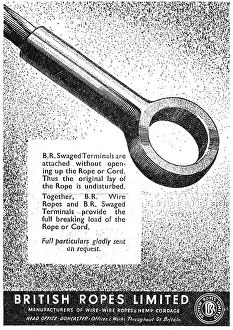 Cordage: British Ropes - Wire Ropes & Hemp Cordage