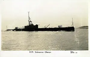 Oberon: British Royal Navy HMS Submarine - Oberon