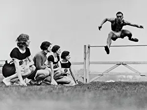 Sprinter: The British runner Guy Butler