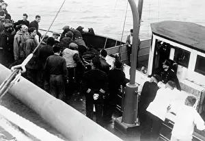 Handed: British sailors on board a German auxiliary cruiser, 1941