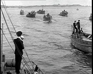 Dour: British Sailors Sailing Commandeered Civilian