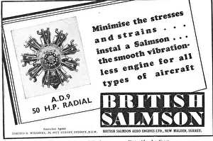 Salmson: British Salmson AD9 Aero Engine