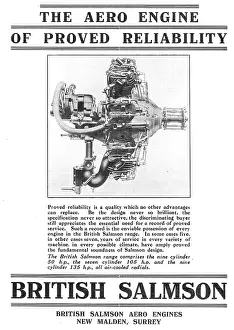 Salmson: British Salmson Aero Engines - Proven Reliability