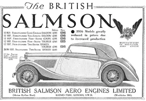 Salmson: British Salmson Cars For 1936