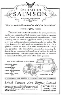 Salmson: British Salmson Close Coupled Saloon 1935