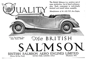 Salmson: British Salmson Four Seater Tourer 1936