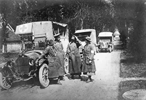 Sanitary: British sanitary train in the First World War, 1916