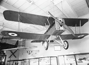 Se5a: British SE5A biplane used during WW1