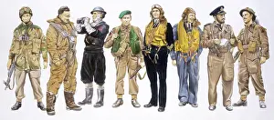 Forties Style: British service personnel on D-Day