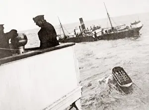 Sinks: British ship, freighter Exeter City sinks North