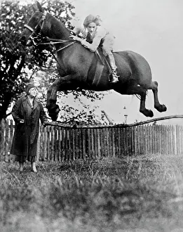 Equitation: The British showjumper Patsy Goodheart
