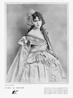 Carpentier: British Silent Screen actress Flora Le Breton, 1922