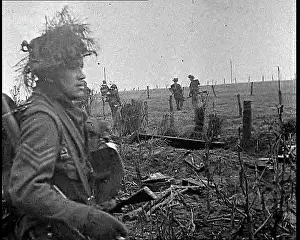 Onset: British Soldiers Advancing at the Onset Of