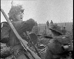 Onset: British Soldiers Advancing at the Onset Of