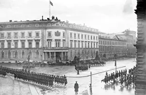 Ruhr: British soldiers formation in front of the