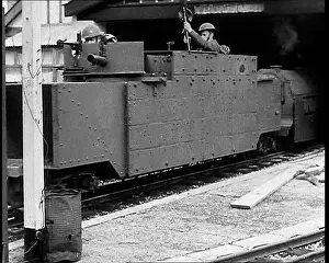 Improvised: British Soldiers Operating an Improvised Armoured