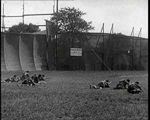 British Pathé Ltd: British Soldiers Recreating Battle Scenes