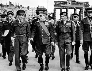 Rokossovsky: British and Soviet generals during the victory