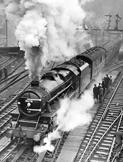 Starts: British steam locomotive