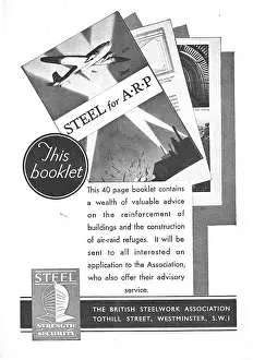 Steelwork: The British Steelwork Association : Air Raid Shelters