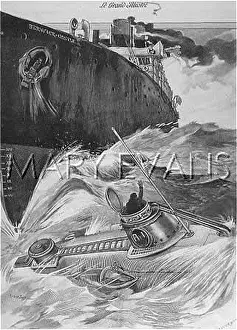 Rammed: BRITISH SUB COLLISION