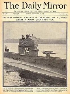Tabloid: British submarine D4