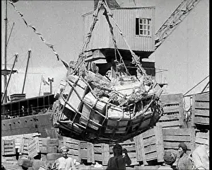 Unloaded: British Supplies to the USSR Being Unloaded