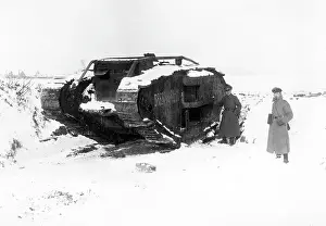 Barbarian: British tank on Western Front, WW1