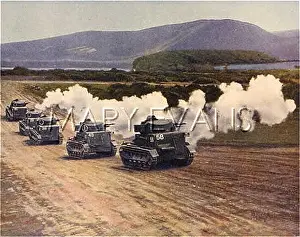 Inferior: BRITISH TANKS 1940