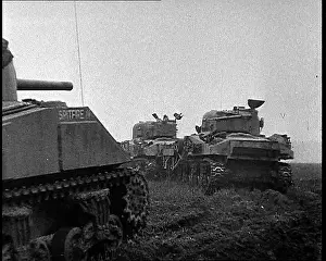 Onset: British Tanks Advancing at the Onset Of Spring