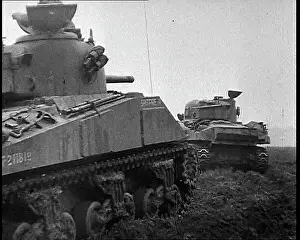 Onset: British Tanks Advancing at the Onset Of Spring